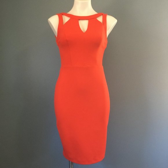 Bisou Bisou Dresses & Skirts - Bisou Bisou Michele Bohbot Dress Red Size 2 Sleeveless